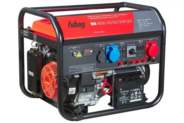 Электростанция/генератор бензиновый Fubag BS 8500 XD ES фото